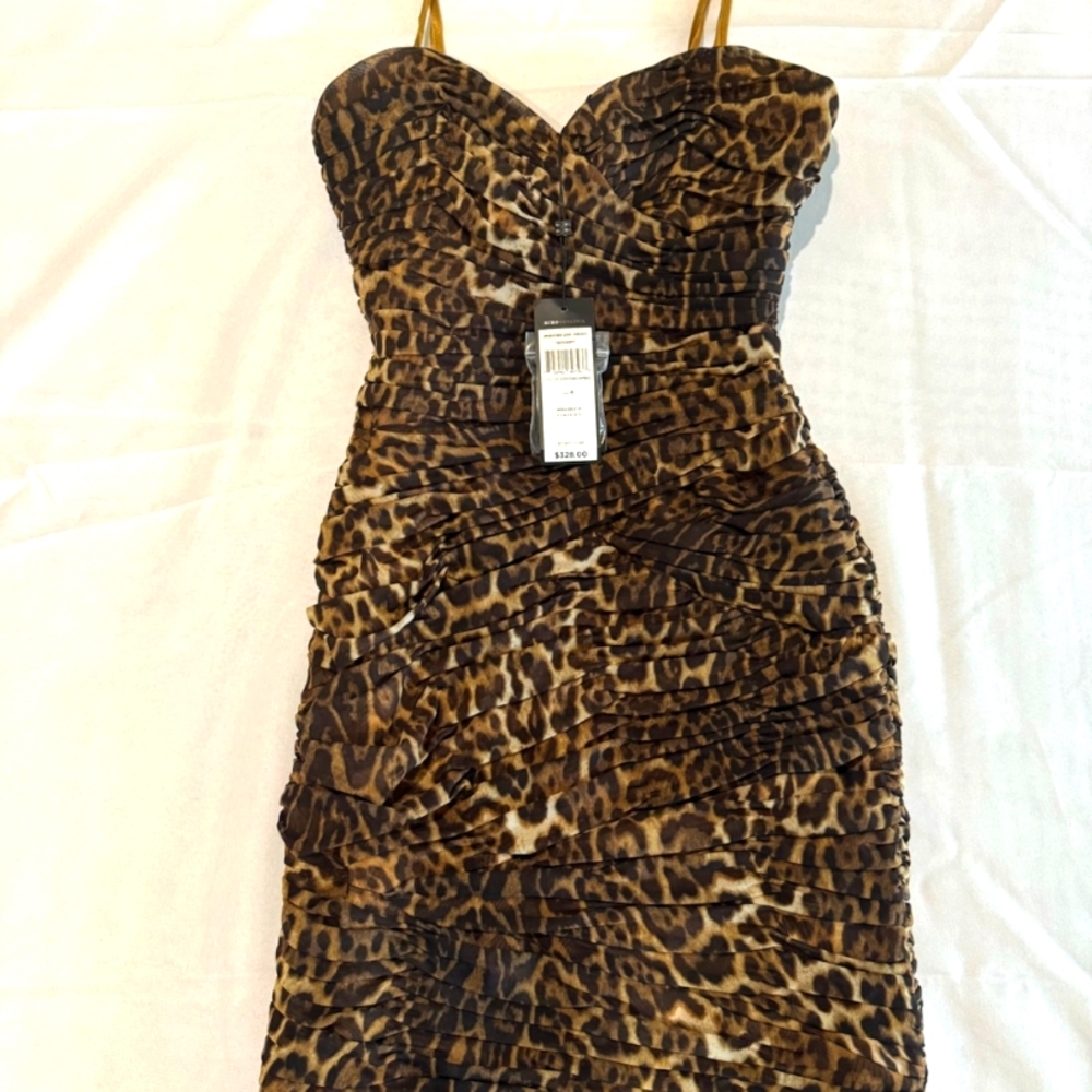 BCBG Strapless dress size 4
